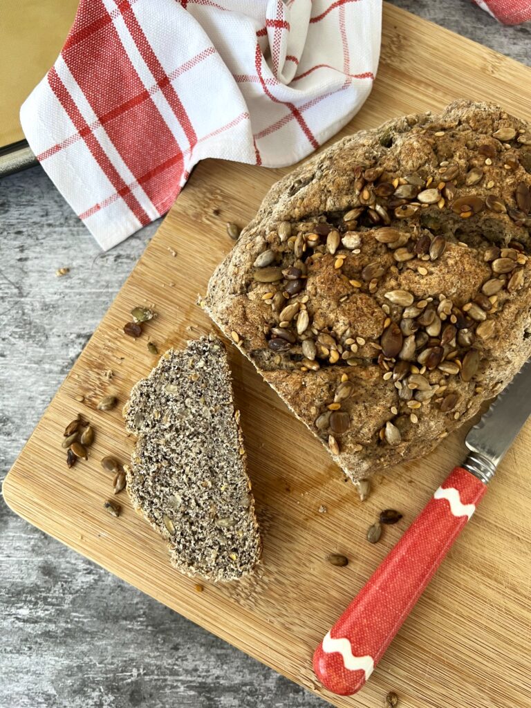Pão com sementes