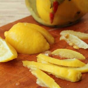 Conserva de limão-siciliano