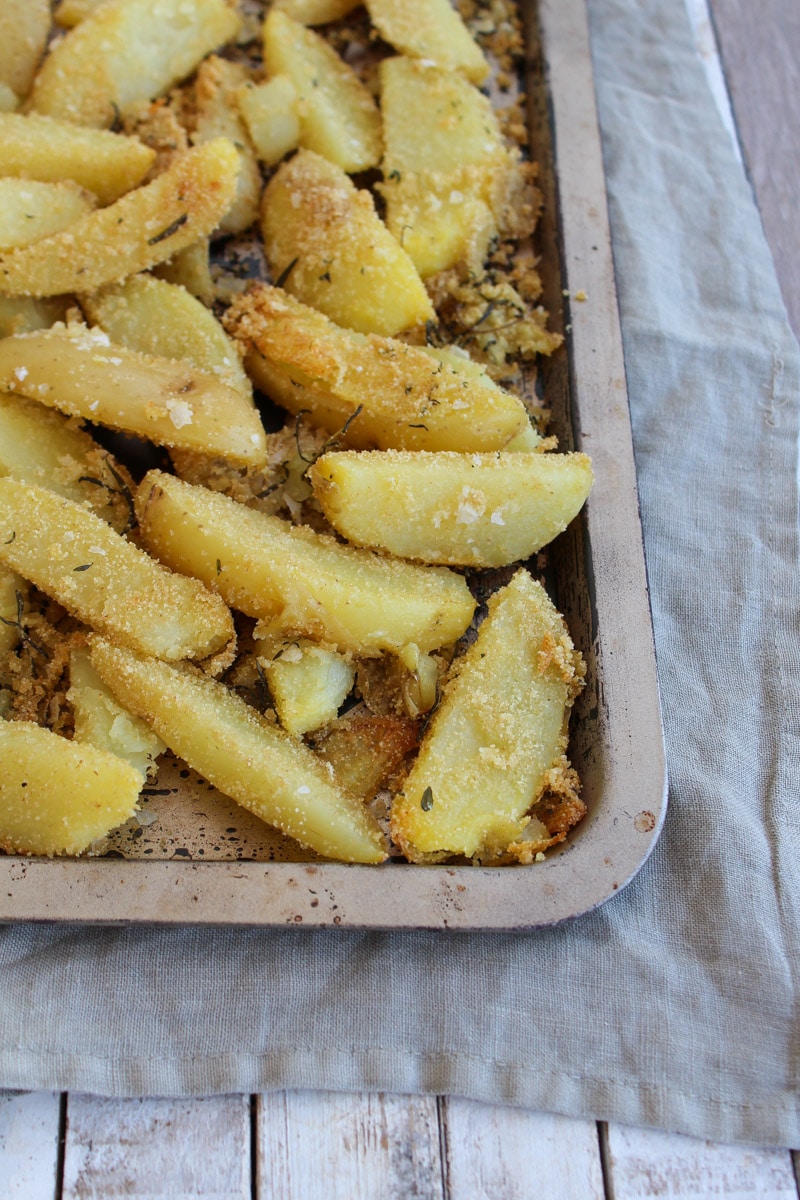 Batatas rústicas com ervas