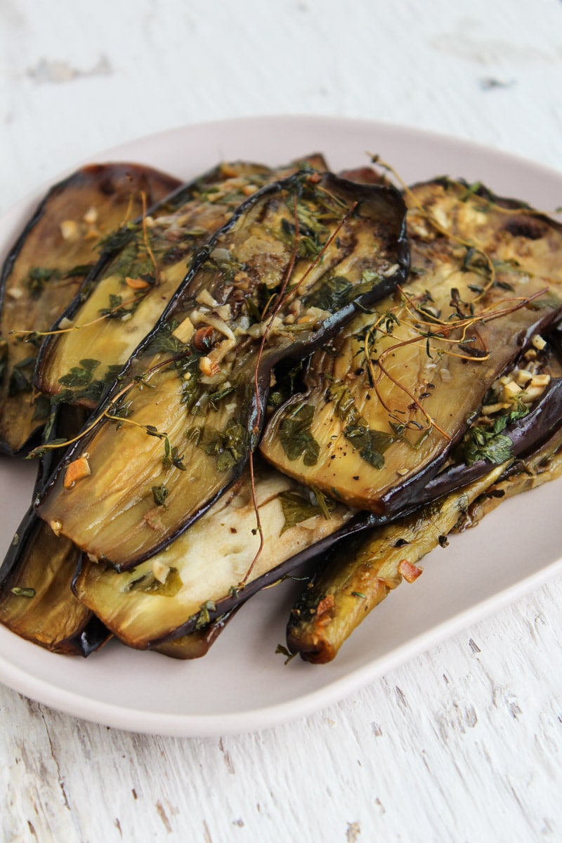 Berinjela marinada