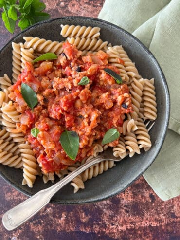 Bolonhesa de tempeh