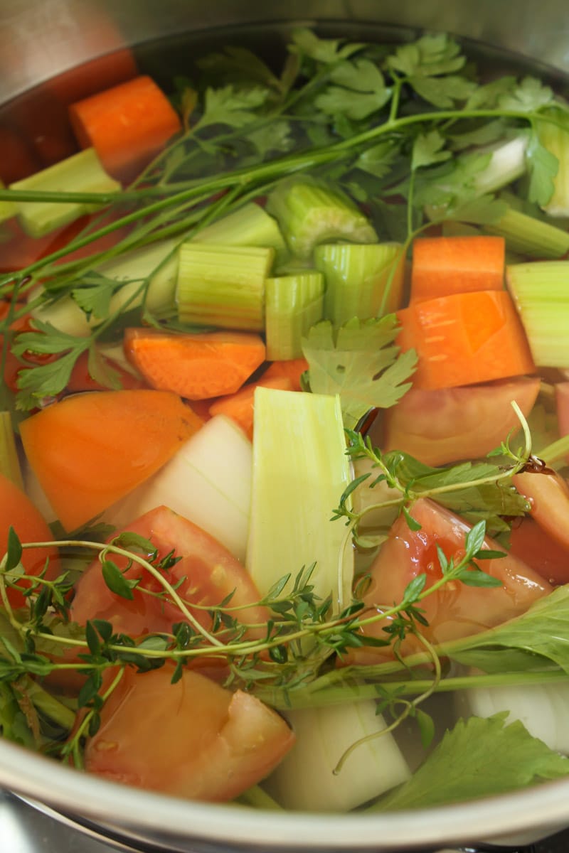 Caldo de legumes