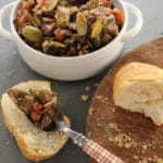 Caponata - Refogado siciliano de berinjela