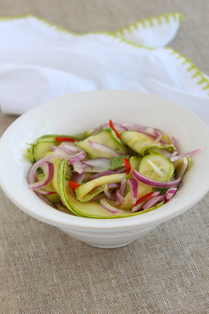 Ceviche de abobrinha