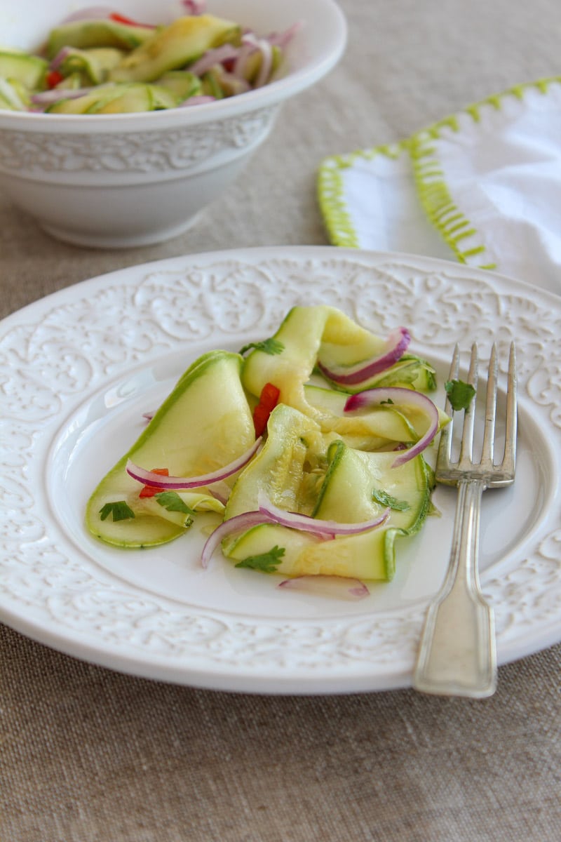 Ceviche de abobrinha