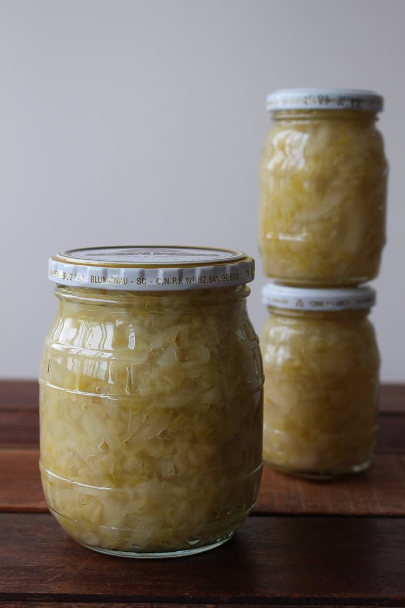 Chucrute ou repolho fermentado