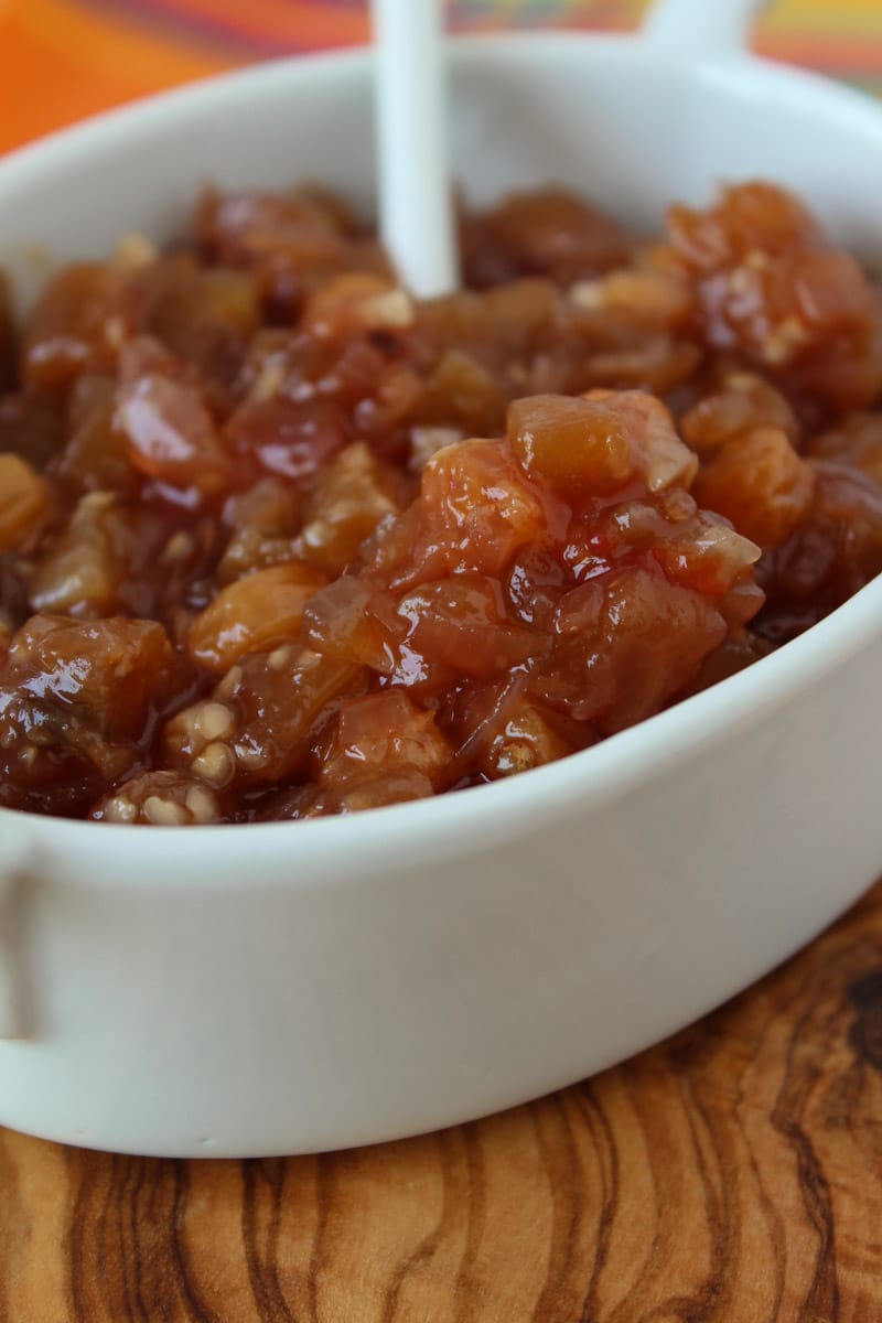Chutney de berinjela