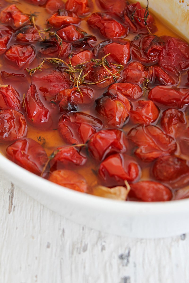 Confit de tomate cereja