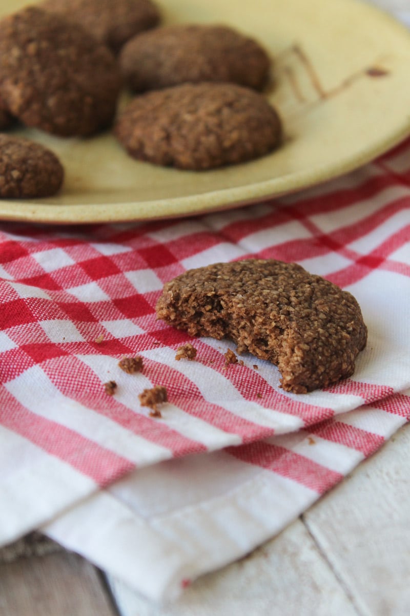 Cookies de coco e melado