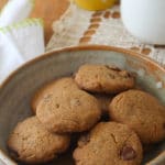 Cookies de manteiga de amendoim - veganos