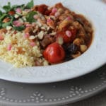 Cozido marroquino com legumes e especiarias