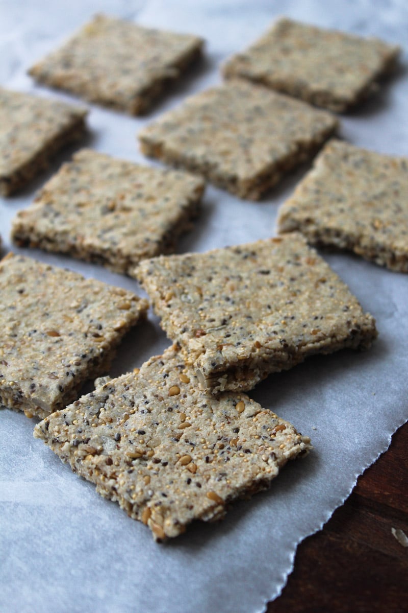 Cracker integral com sementes