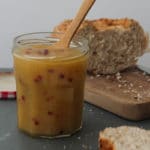 Geleia de cupuaçu com pimenta rosa