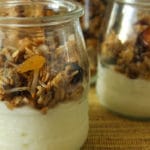 Granola com frutas secas