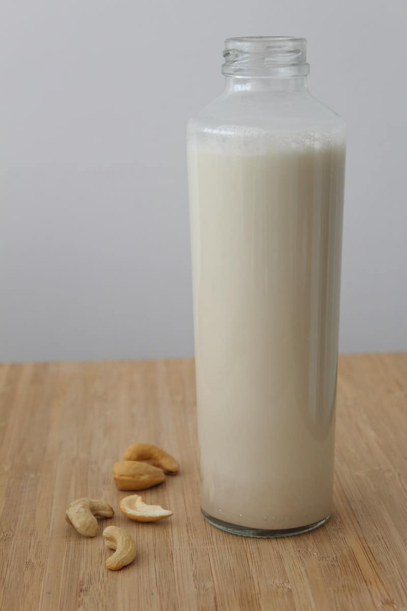 Leite de castanha de caju