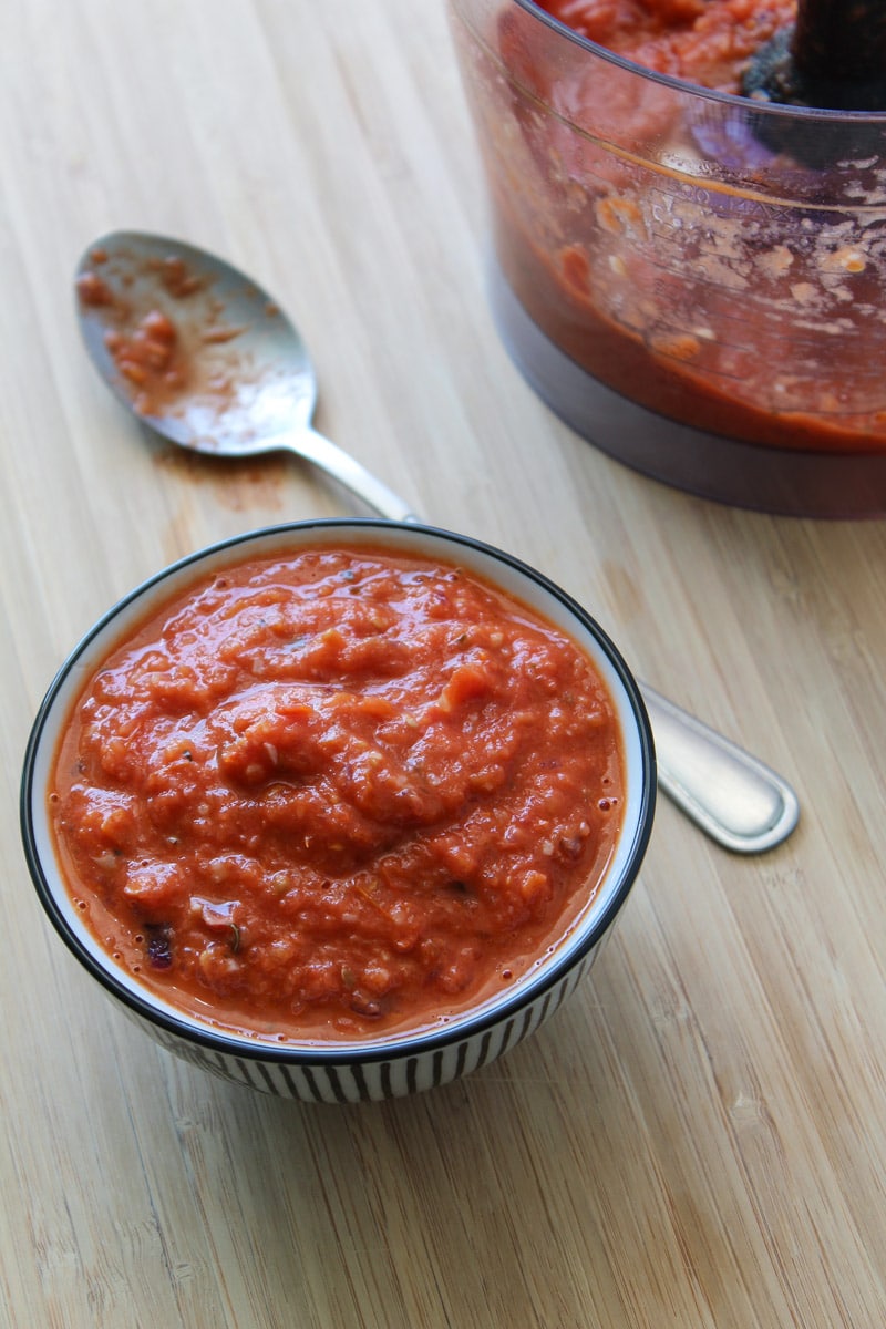Molho de tomate assado