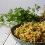 Salada de mamão verde