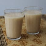 Suco de graviola com água de coco e especiarias