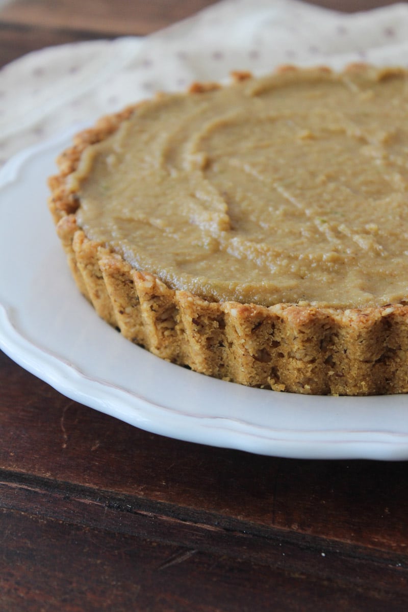 Torta de limão vegana