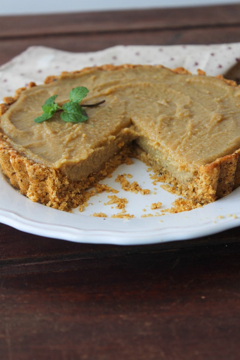 Torta de limão vegana